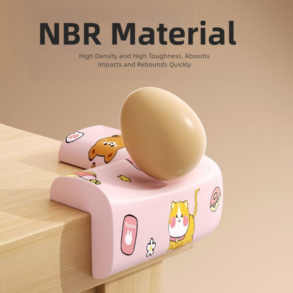 4Pcs Cartoon Pattern Desk Edge - Corner Guard Foam recension och pris