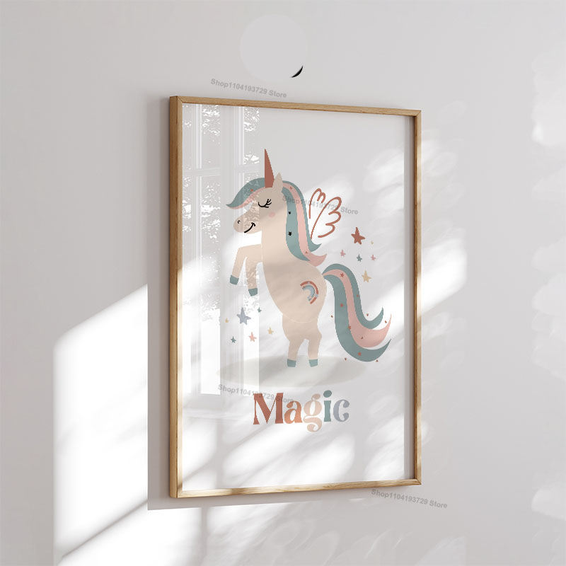 Cartoon Girl Princess Unicorn  - Baby Unicorn Nursery recension och pris