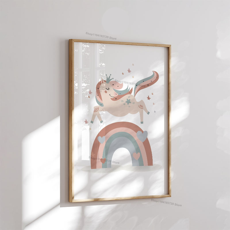 Cartoon Girl Princess Unicorn  - Baby Unicorn Nursery recension och pris