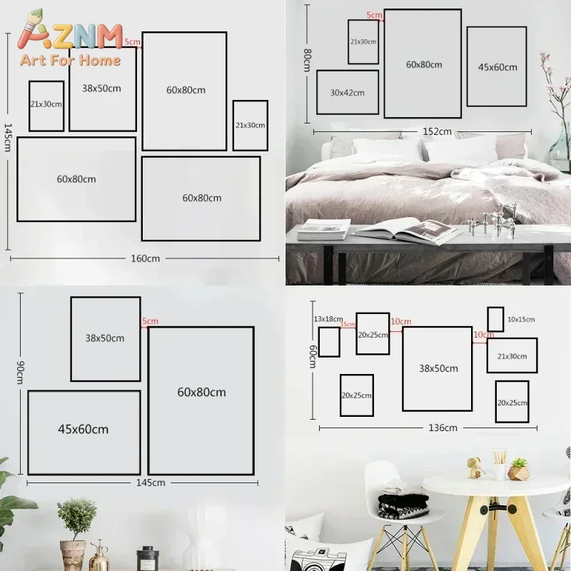 Neutral Nursery Wall Art 3PCS  - Baby Nursery Neutral recension och pris
