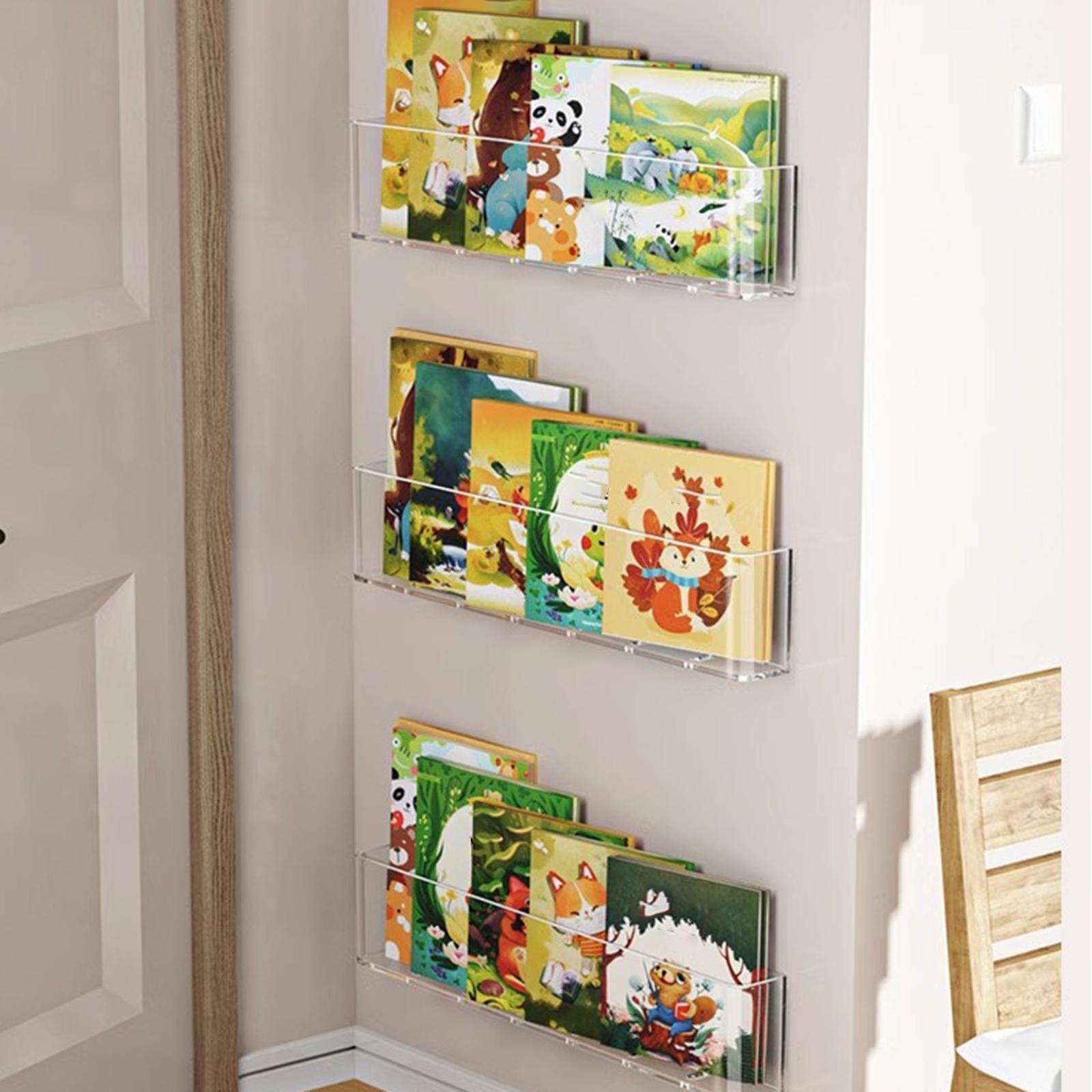 3x Floating Book Shelves Class - Baby Nursery Floating Shelves recension och pris