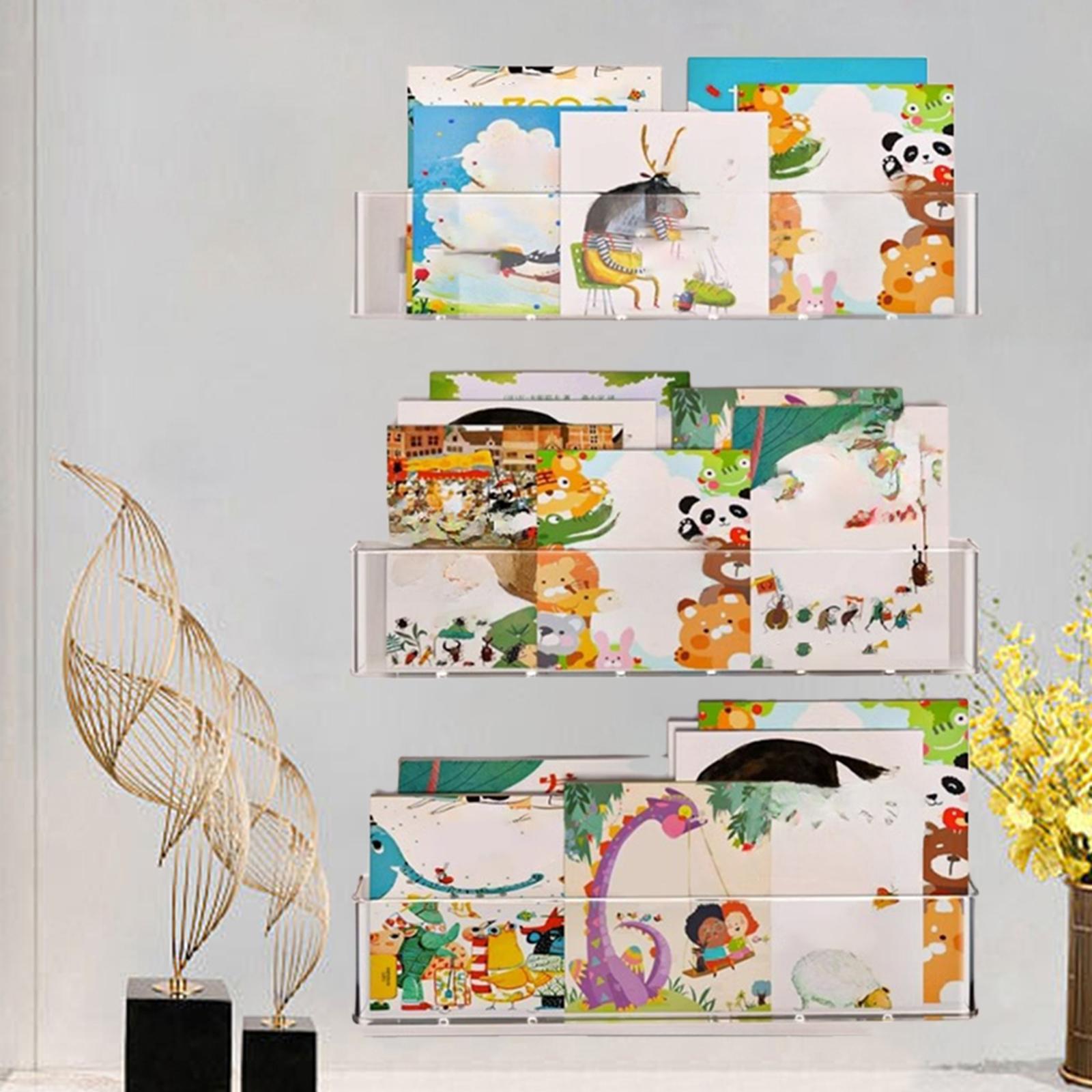 3x Floating Book Shelves Class - Baby Nursery Floating Shelves recension och pris