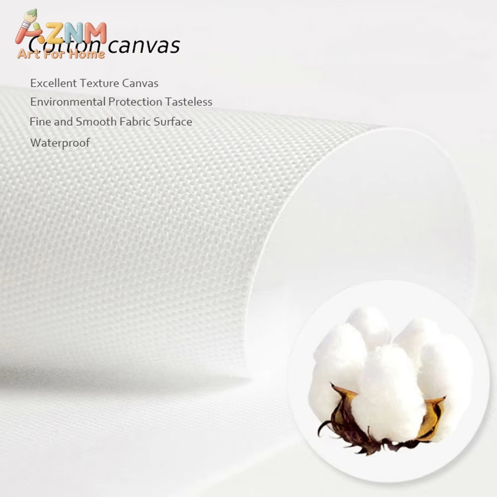 AZNM Boho Neutral Llama Canvas - Baby Nursery Neutral recension och pris