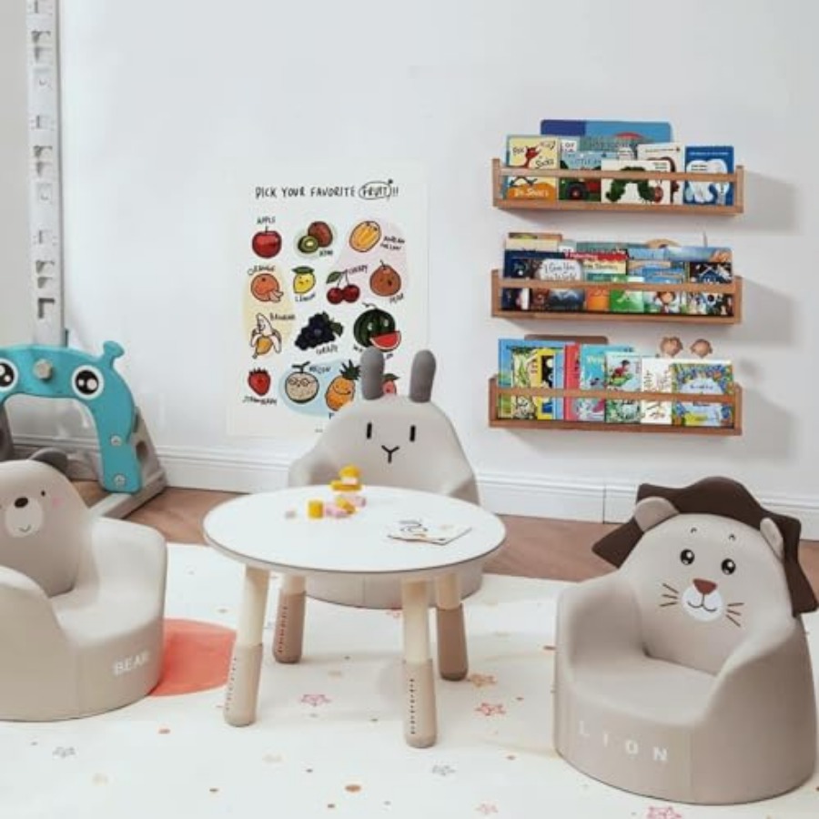 Nursery Shelves Floating Book  - Baby Nursery Floating Shelves recension och pris