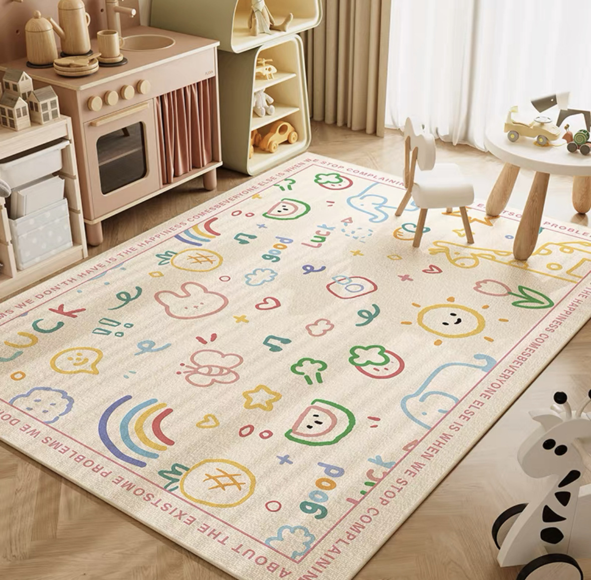 VIKAMA Neutral Cartoon Lion Ba - Baby Nursery Neutral recension och pris