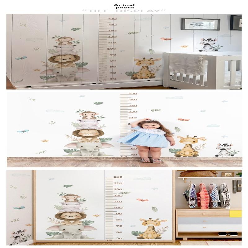 Children's Growth Chart Sticke - Baby Nursery Jungle Wallpaper recension och pris