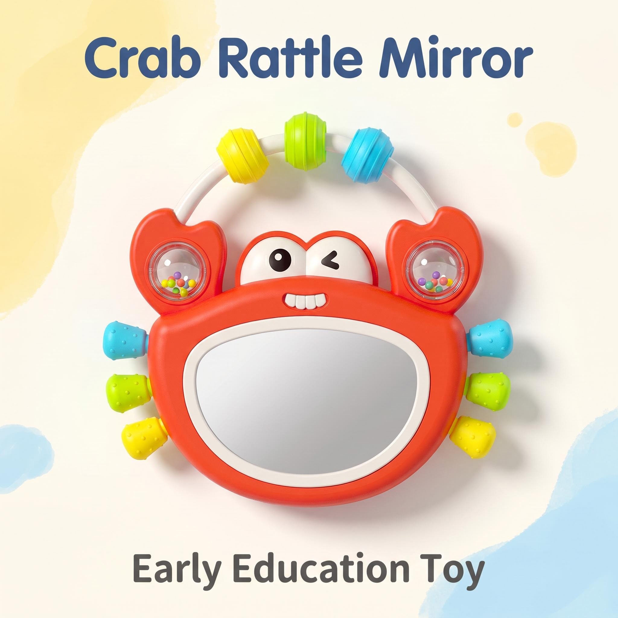 Baby Musical Light Up Mirror R - Baby Nursery Songs recension och pris