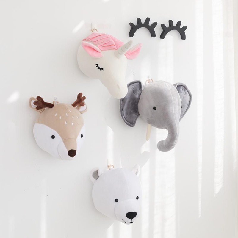 Plush Head Elephant Unicorn De - Baby Unicorn Nursery recension och pris