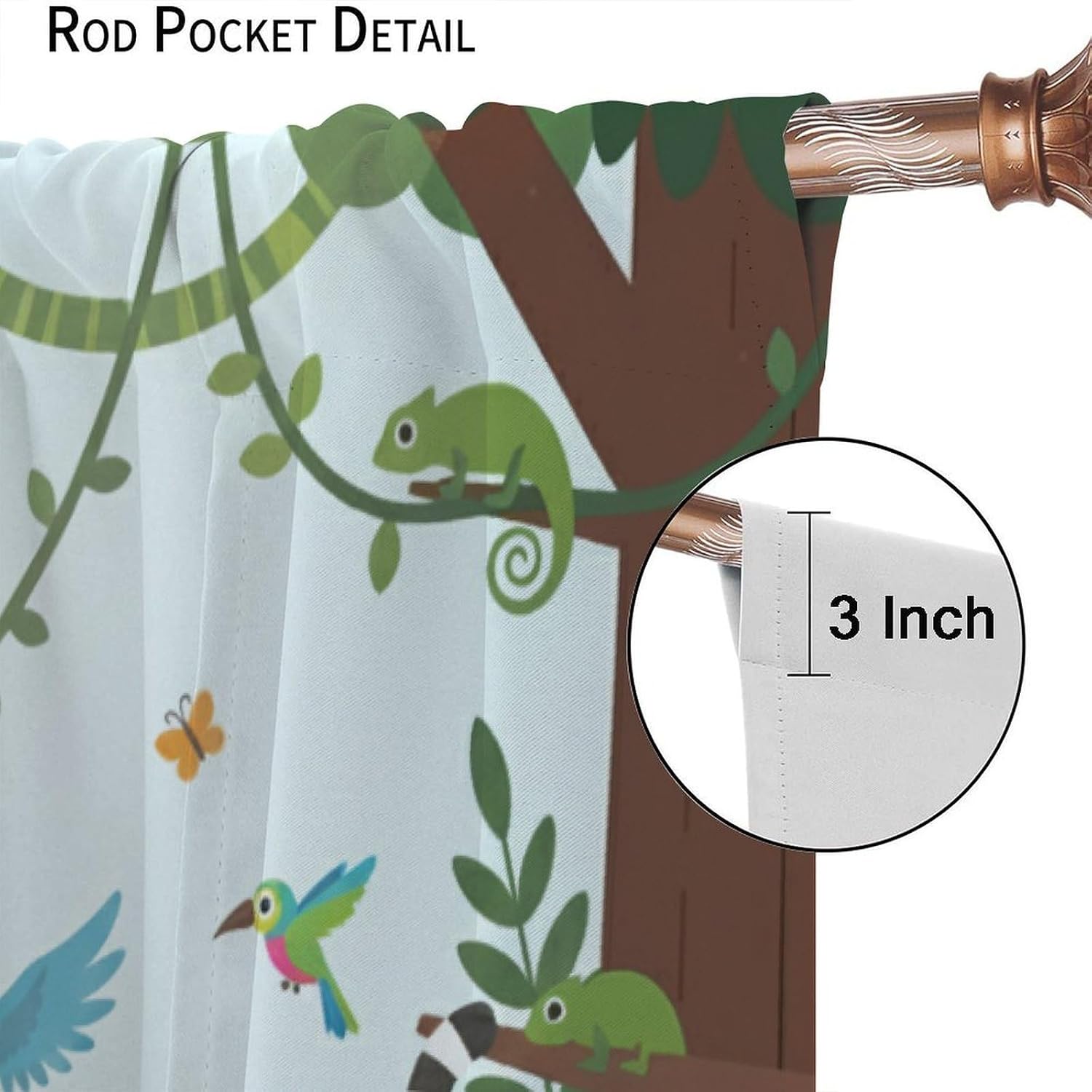 Aesthetic Tropical Jungle Anim - Baby Nursery Youtube recension och pris