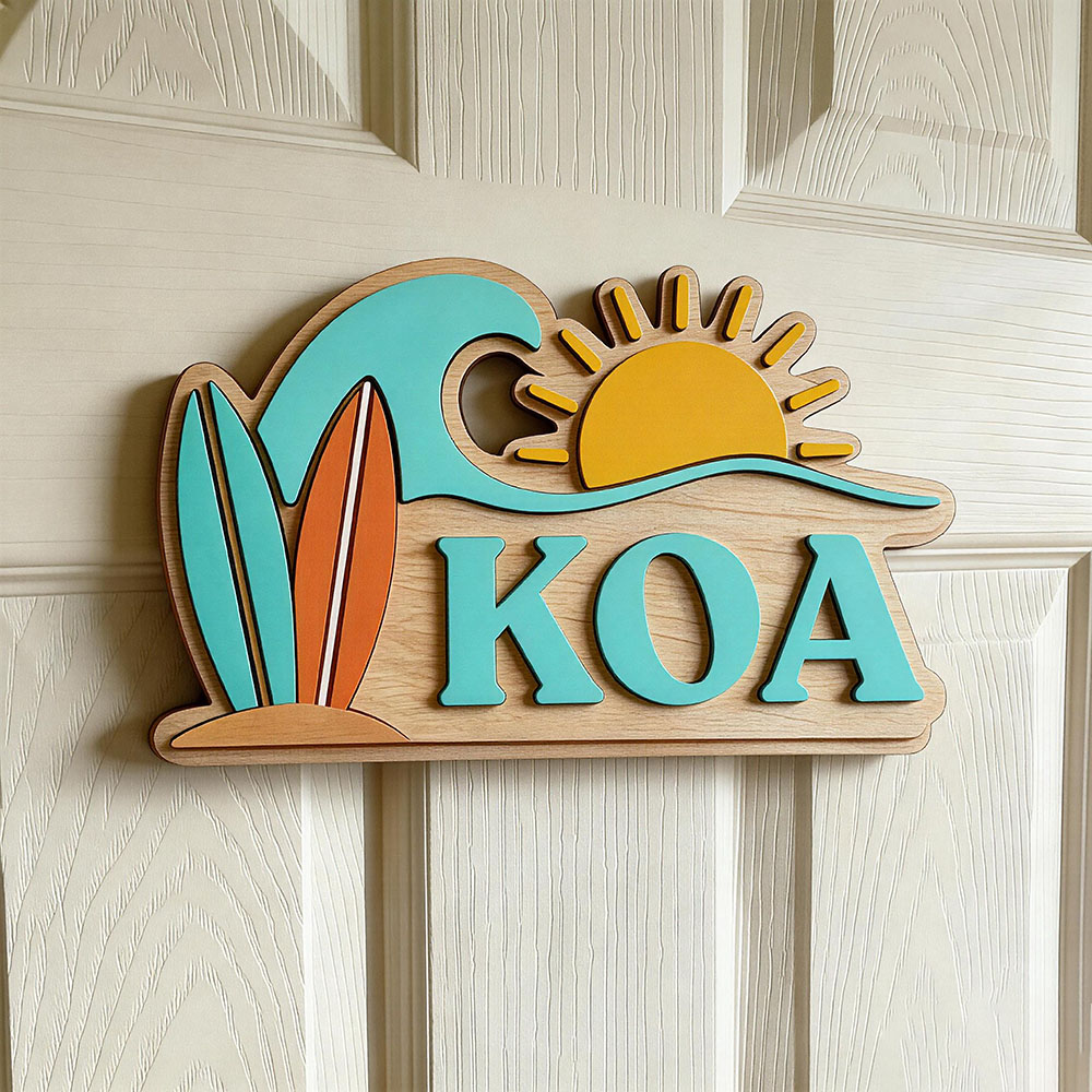 Custom Beach Wave Surfboard Su - Baby Nursery In recension och pris
