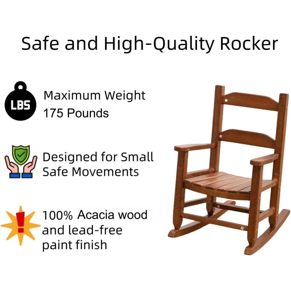 Toddler Rocking Chair Kids Chi - Baby Nursery Age recension och pris