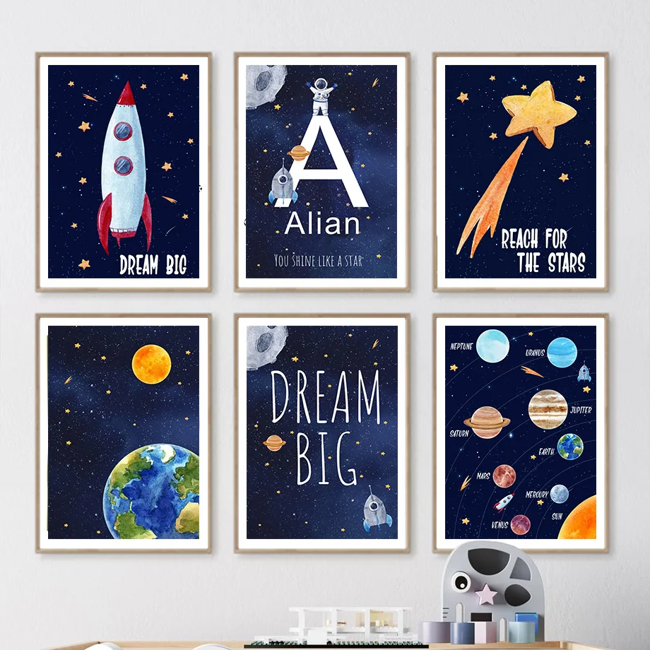 1pc Canvas painting  Custom Na - Baby Nursery Posters recension och pris
