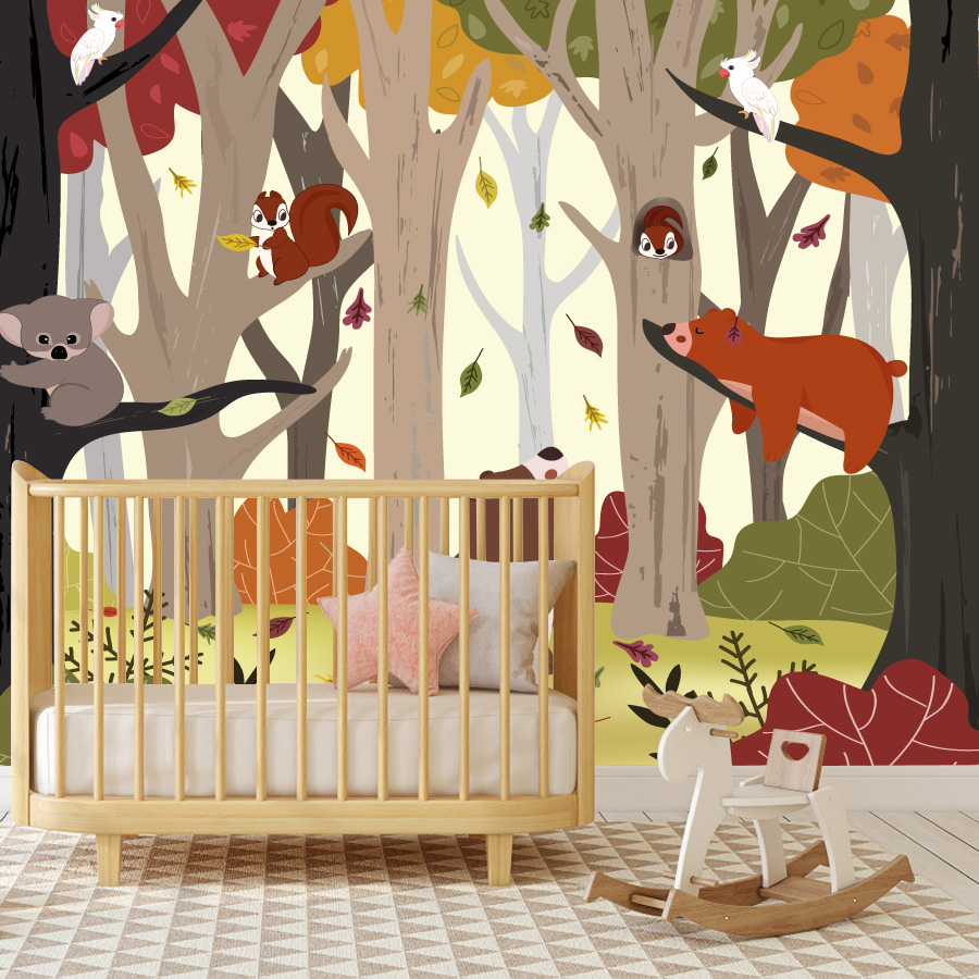 25+ Custom Peel and Stick Wall - Baby Nursery Jungle Wallpaper recension och pris